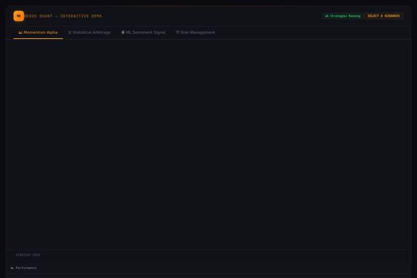 NEXUS QUANT demo preview